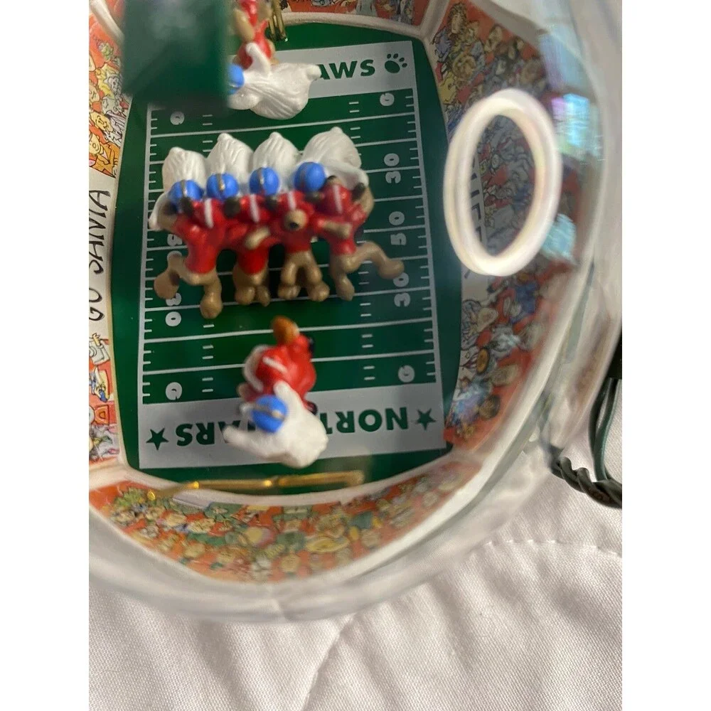Hallmark Keepsake Ornament Artist's Favorites Arctic Dome by Ken Crow Football